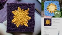 5545+ Tangled Sun Granny Square Pattern Free Pdf