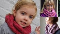 5557+ Free Knitting Pattern For Child's Cowl