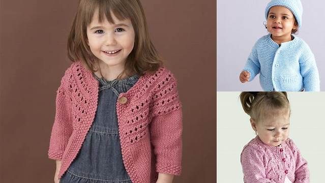 5621+ Free Knitting Patterns Cardigans For Toddlers