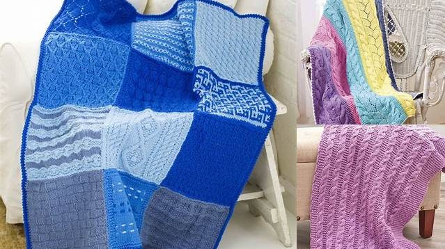 565+ Free Knitting Patterns For Afghan