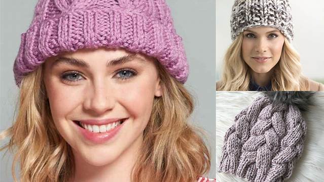 5746+ Free Knitting Patterns For Chunky Hats