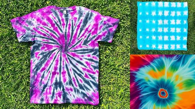 5794+ Tie Dye Square Pattern