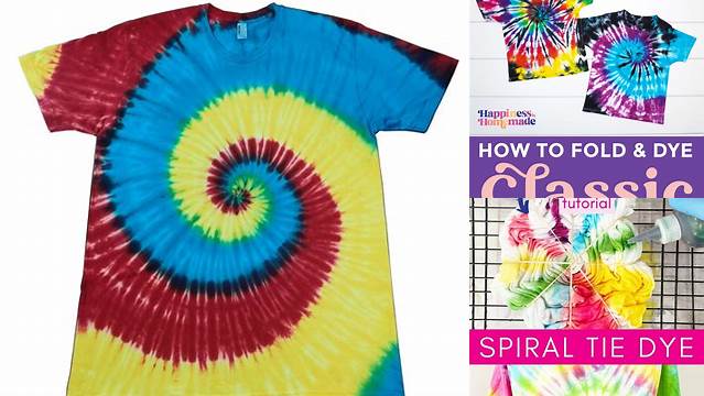 5799+ Folding Spiral Tie Dye Patterns