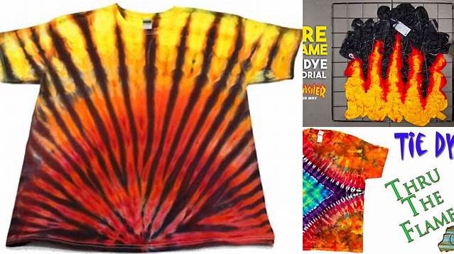 5826+ Tie Dye Flame Design