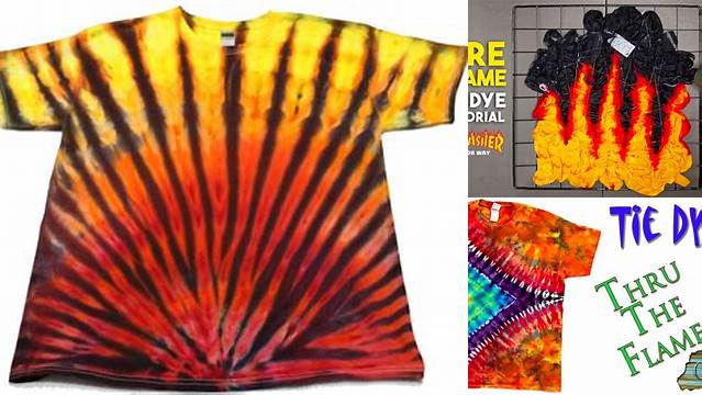 5826+ Tie Dye Flame Design