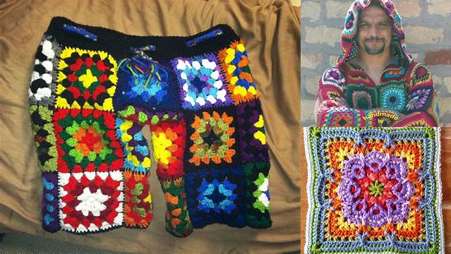 5836+ Granny Square Patterns For Men