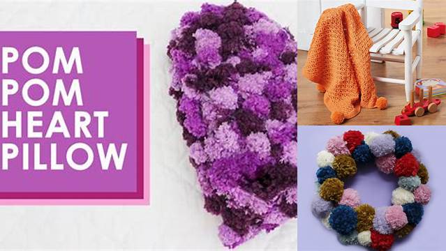 590+ Free Knitting Patterns For Pom Pom Wool