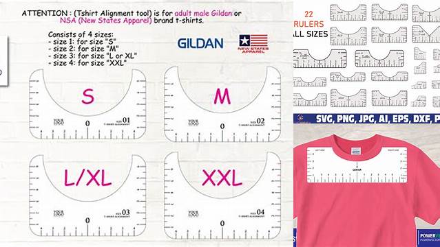 5911+ T-shirt Alignment Tool Template Free