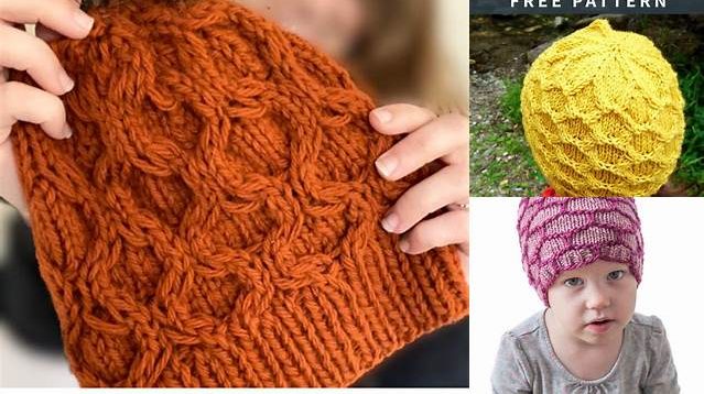 5998+ Free Knitting Pattern For Honeycomb Hat