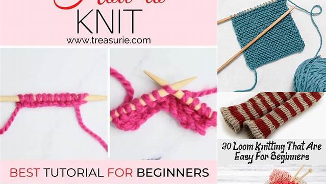 6034+ What Is The Easiest Thing To Knit For Beginners