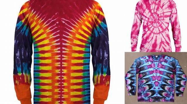 6089+ Tie Dye Techniques Long Sleeve