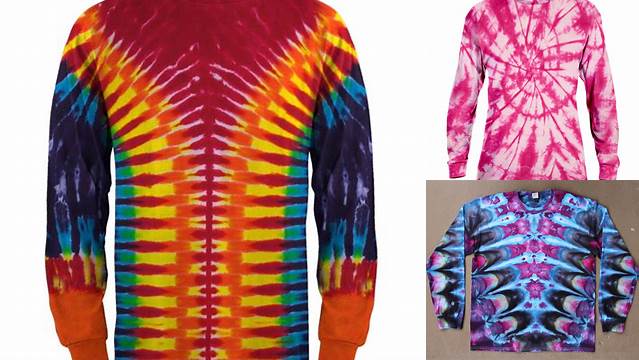 6089+ Tie Dye Techniques Long Sleeve