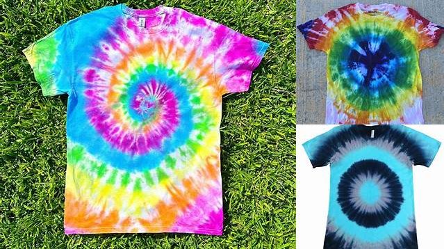 6167+ Tie Dye Shirt With Design