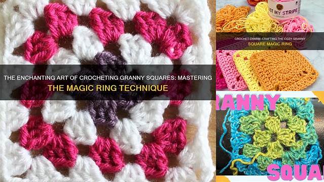 6210+ Granny Square Pattern With Magic Circle