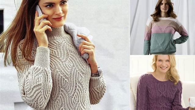 6219+ Free Knitting Patterns For Ladies Pullover Sweaters