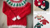 6255+ Free Knitting Pattern Christmas Sweater