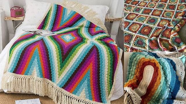 6329+ Crochet Blanket Pattern Boho