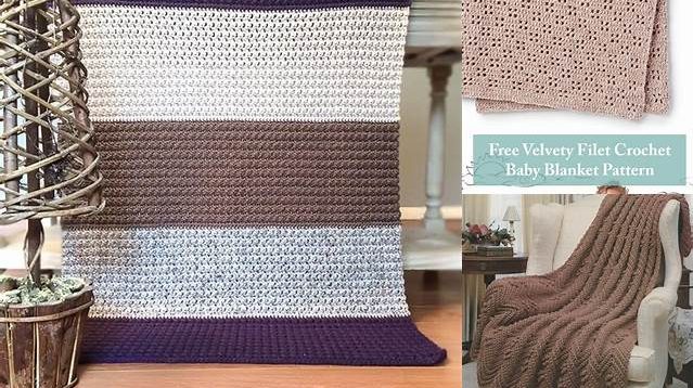 633+ Worsted Weight Crochet Blanket Pattern Free