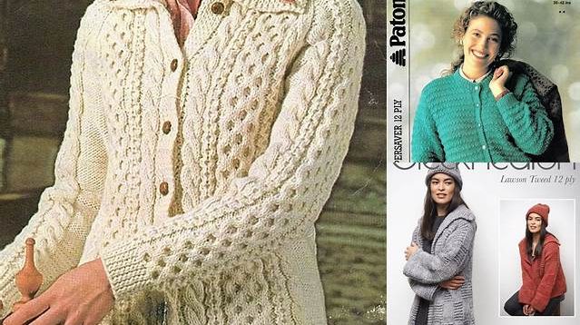 6352+ Free 12 Ply Knitting Patterns Australia For Ladies Pdf