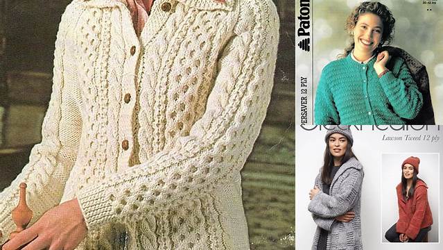 6352+ Free 12 Ply Knitting Patterns Australia For Ladies Pdf