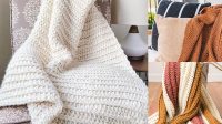 6377+ Crochet Throw Blanket Pattern Easy