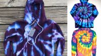 643+ Hoodie Tie Dye Designs