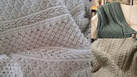 6431+ Crochet Blanket Pattern Aran