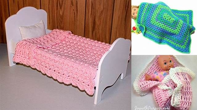 6438+ Easy Crochet Doll Blanket Patterns Free