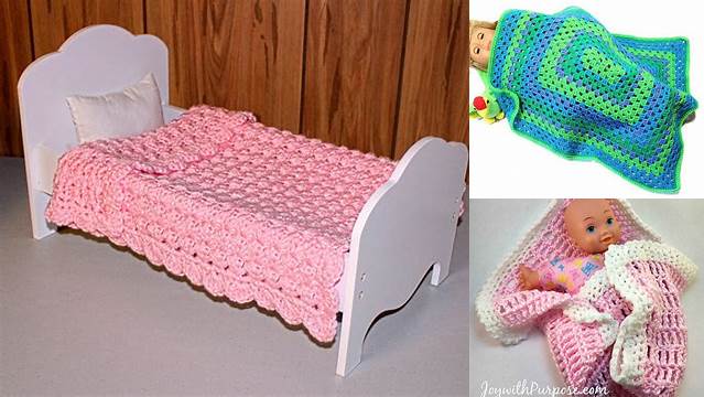 6438+ Easy Crochet Doll Blanket Patterns Free