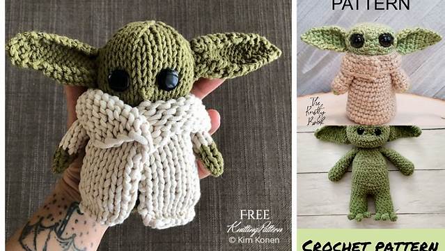 6460+ Free Knitting Pattern For Baby Yoda