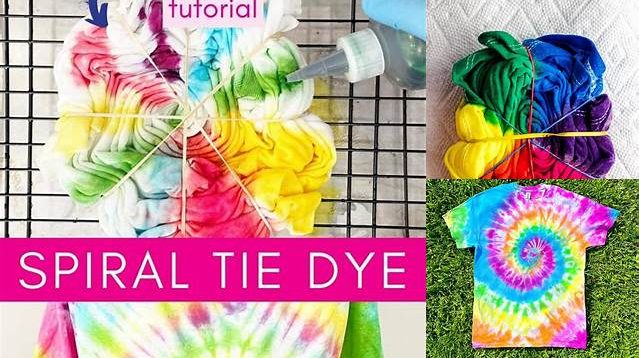 6493+ Best Spiral Tie Dye Technique