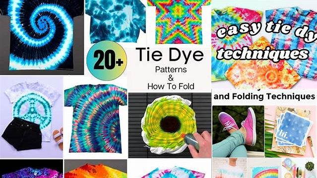 6495+ Tie Dye Patterns Techniques