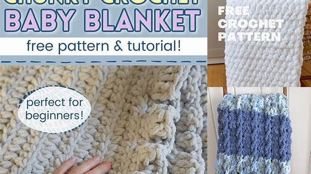 6507+ Free Baby Blanket Crochet Patterns Chunky Yarn