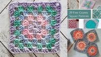 6509+ Granny Square Pattern Printable