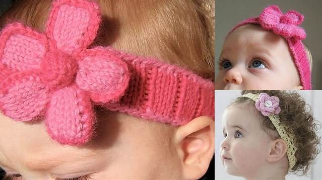 6551+ Free Knitting Pattern For Baby Headbands With Flowers