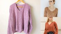 6554+ Free Knitting Pattern For V Neck Sweater