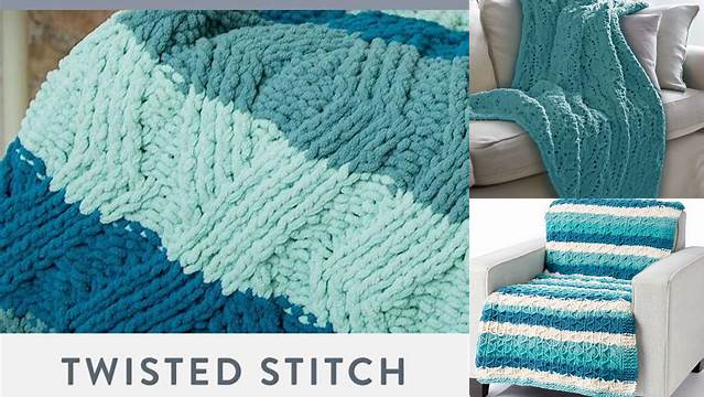 6598+ Free Knitting Patterns Using Bernat Blanket Yarn