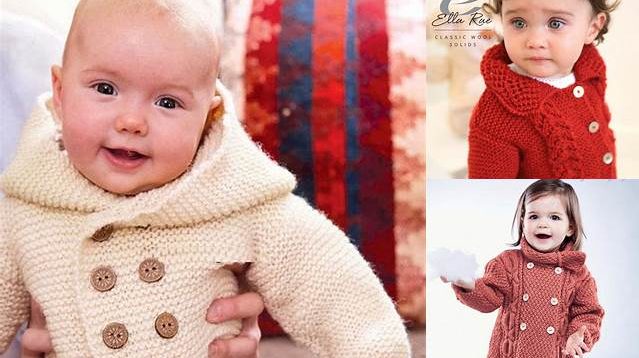 662+ Free Knitting Patterns For Baby Coats And Jackets