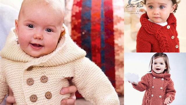 662+ Free Knitting Patterns For Baby Coats And Jackets