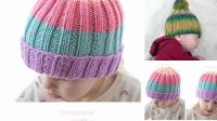 6678+ Free Knitting Pattern For Ribbed Baby Hats