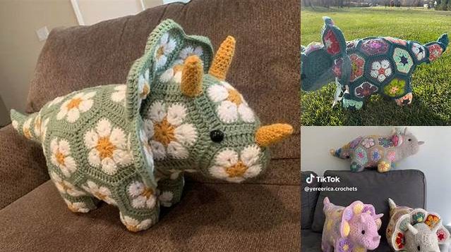 6689+ Granny Square Triceratops Patterns Free