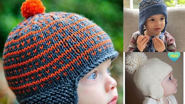 6698+ Free Knitting Pattern For Child's Earflap Hat