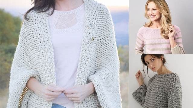 6773+ Free Knitting Pattern Sweater Easy