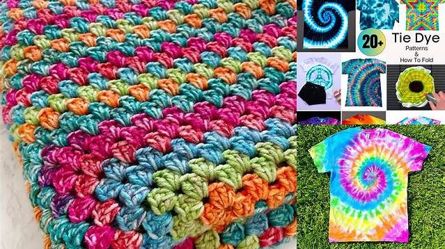 6836+ Tie Dye Yarn Patterns