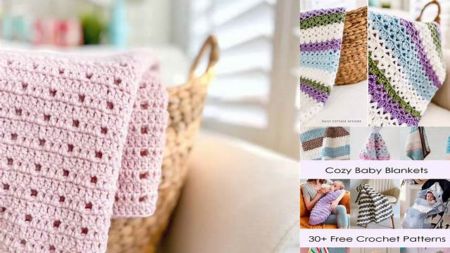 691+ Modern Crochet Baby Blanket Patterns Free Youtube For Beginners