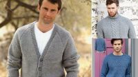 6958+ Free Knitting Pattern Sweater Men