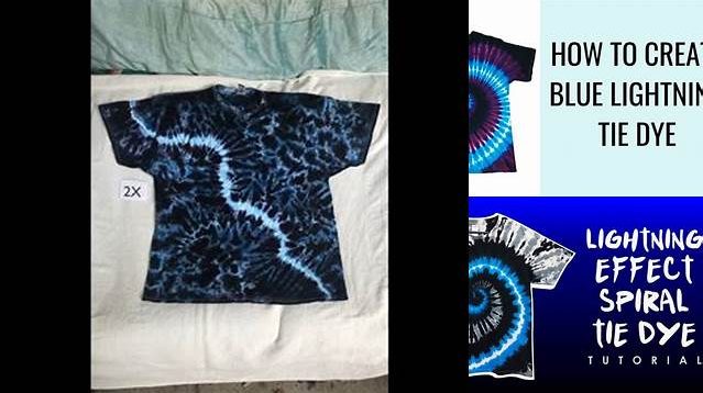 6967+ Lightning Tie Dye Technique