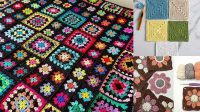 7010+ Granny Square Patterns Large