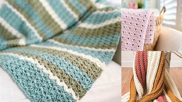 7097+ Crochet Blanket Easy Free Pattern