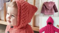 7111+ Free Knitting Pattern For Child's Hooded Sweater